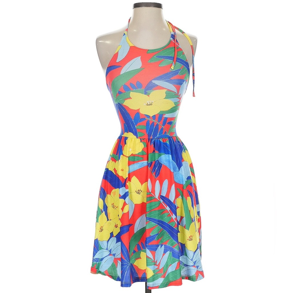 ASOS Multicolor Halter Dress